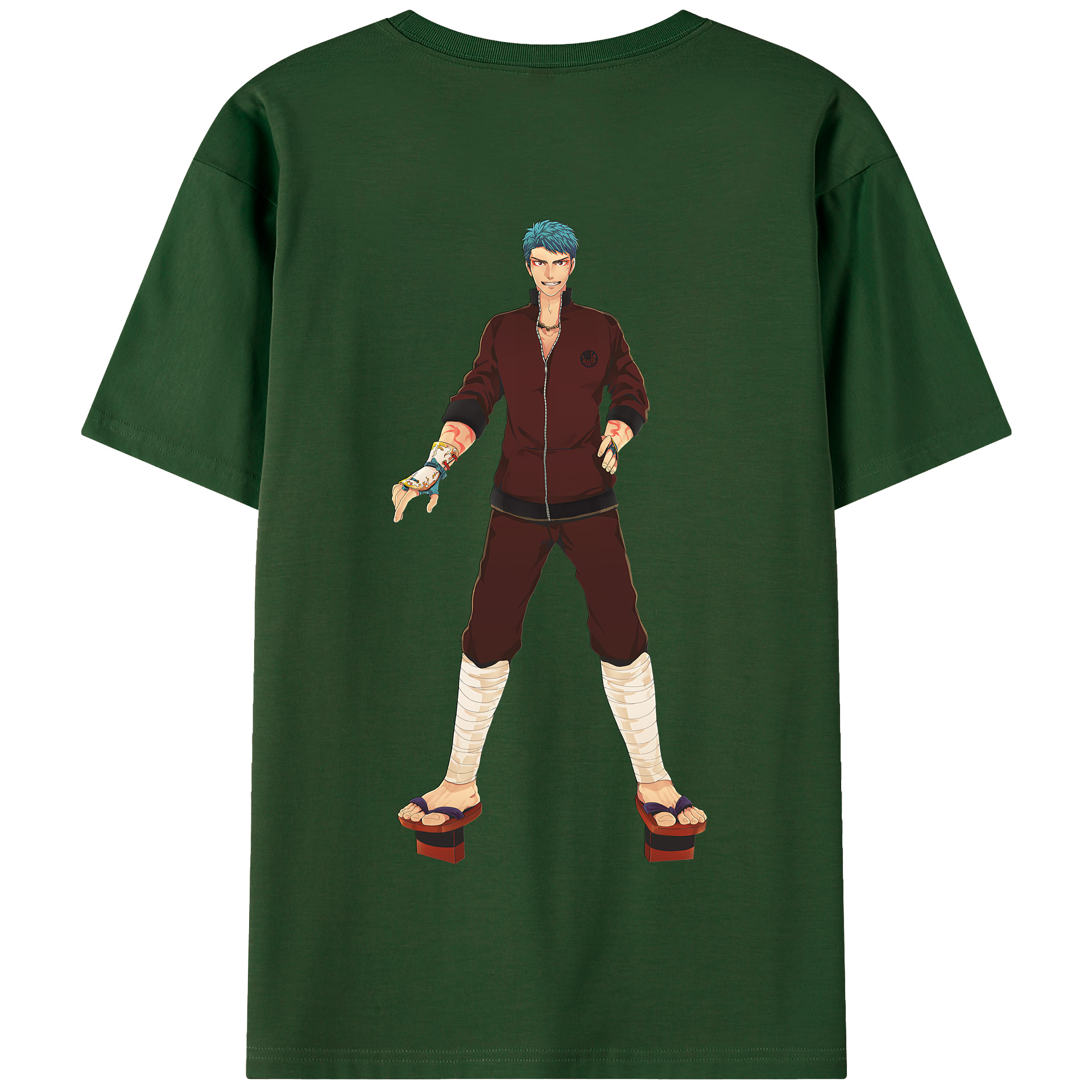（画像用） 刀剣乱舞 Touken Ranbu 綿100％半袖Tシャツ（背面プリント）
